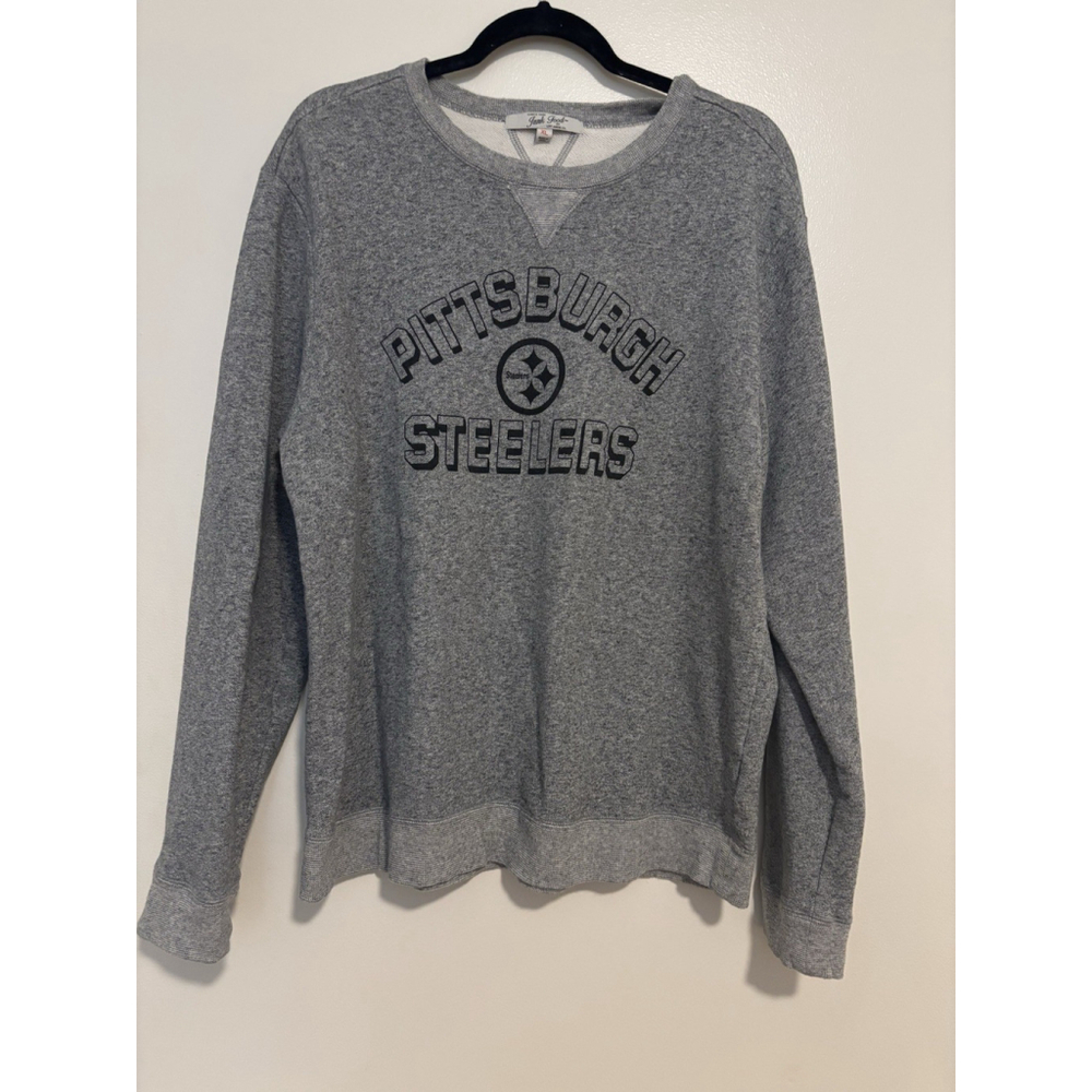 NICE Pittsburgh Steelers Sweatshirt Womens Sz XL Gray Long Sleeve Junk